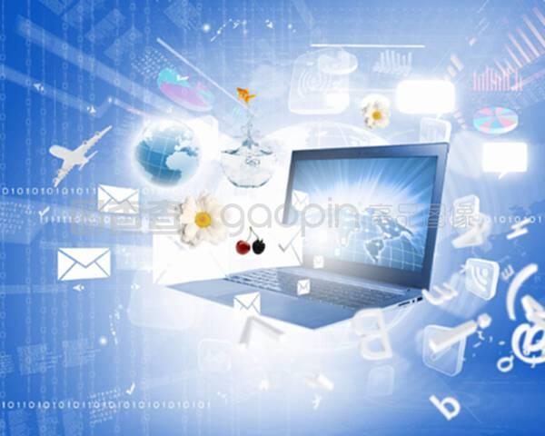 筆記本電腦背景圖像 計算機網絡技術開發的新視角